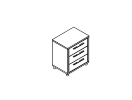 Т-90. Тумба мобильная 480x480x567