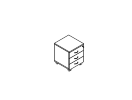 А4-212. Тумба мобильная 420x450x570