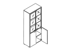 А4-9380. Шкаф высокий 780x364x1930