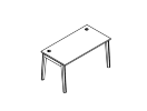 OW.SP-3.7. Стол письменный 1380x720x750