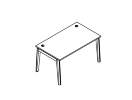 OW.SP-3.8. Стол письменный 1380x800x750
