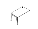 OW.SPR-3.8. Стол-приставка к опорным элементам 1380x800x750