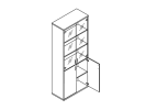 СТ-1-2. Шкаф высокий 770x365x1975