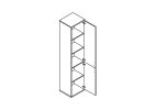 СУ-1-3Пр. Шкаф правый 403x365x1975