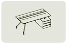PR181L. Стол с тумб.(multi-wood)