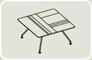 PR150L. Стол для перег. темн.