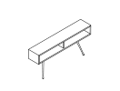 S-CP. Консоль 2000x400x1000