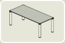 PRS710. Стол для переговоров