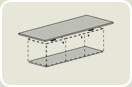 40045. Столешница с осн.