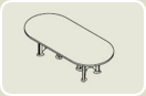 PRS150. Стол для переговоров